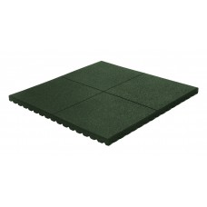Speelplaatstegel met schijngroef Groen 100x100x4,5 cm Speelplaatstegel met schijngroef Groen 100x100x4,5 cm